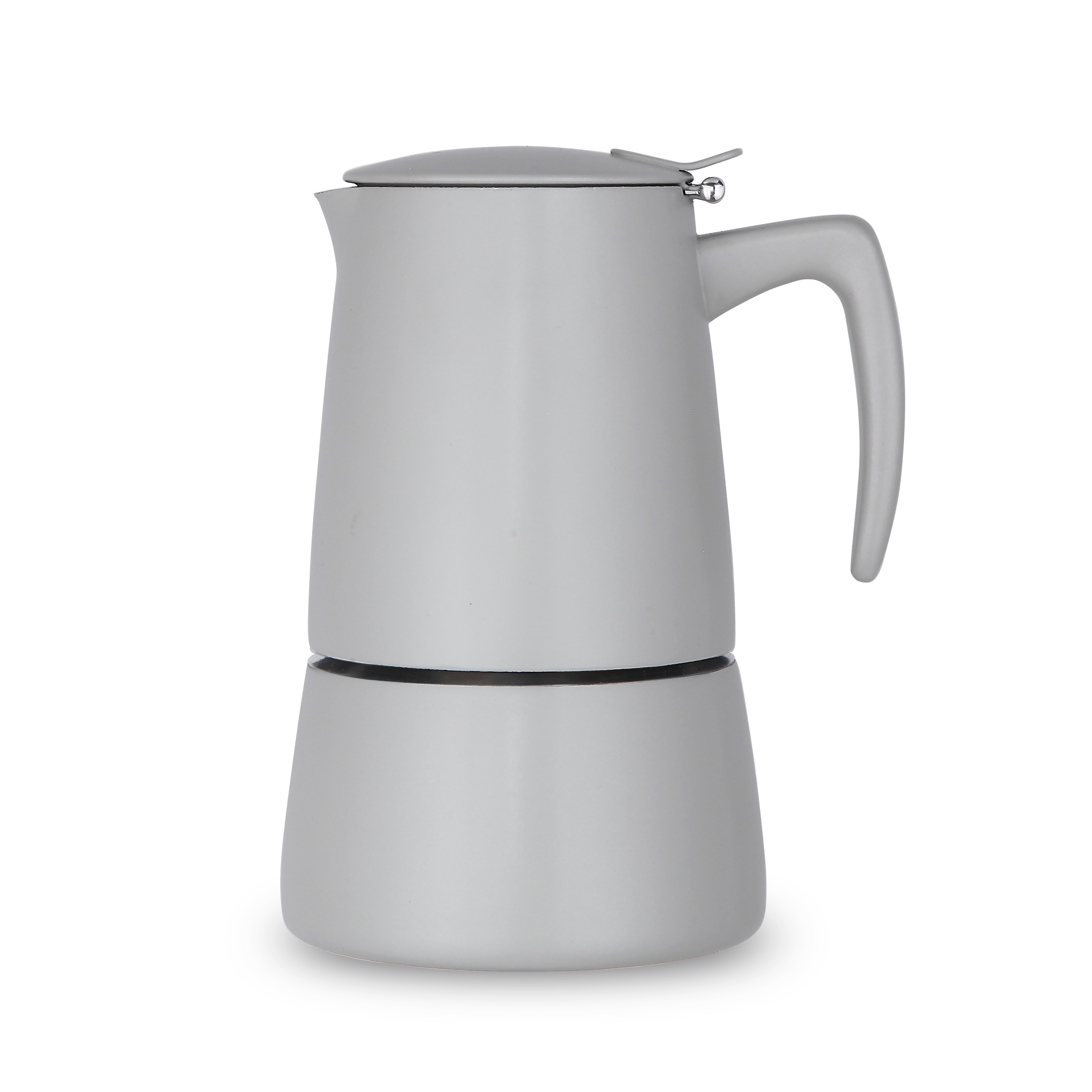 Stainless Steel Stovetop Espresso Maker Moka Pot for All Stoves