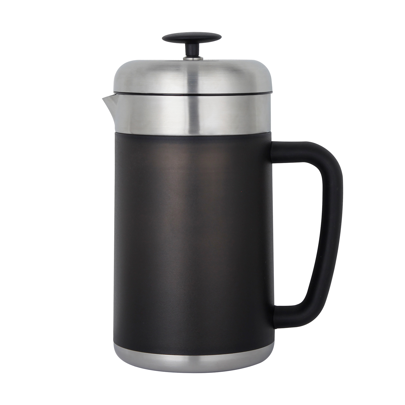 Stainless Steel Double Wall Coffee Press with Durable ABS Outer Body
