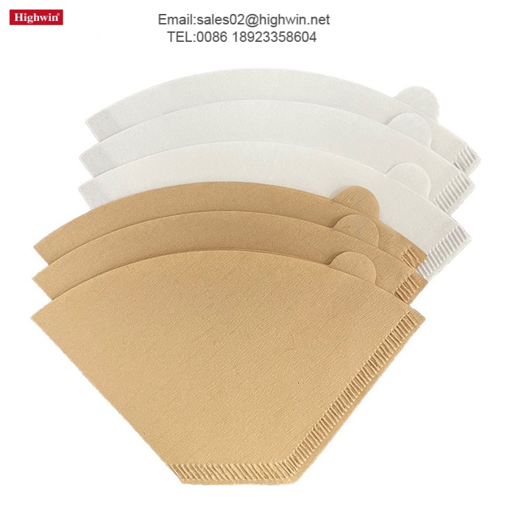 Disposable Natural Paper Filters for 2-4 Cup Coffee Makers