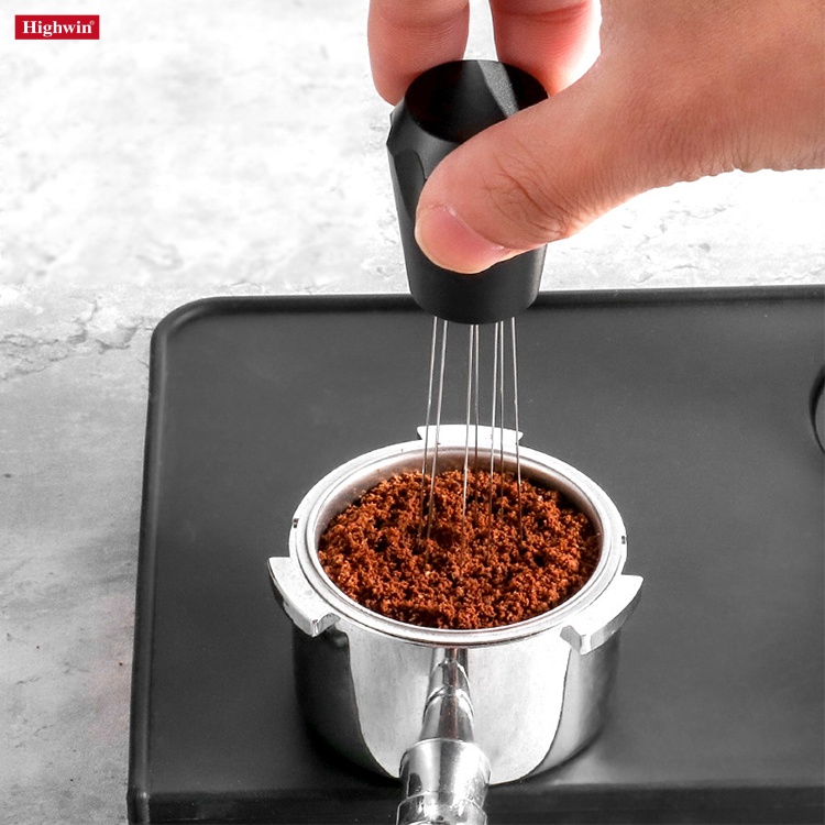 Magnetic Espresso Distribution Tool with 8x0.4mm Needles