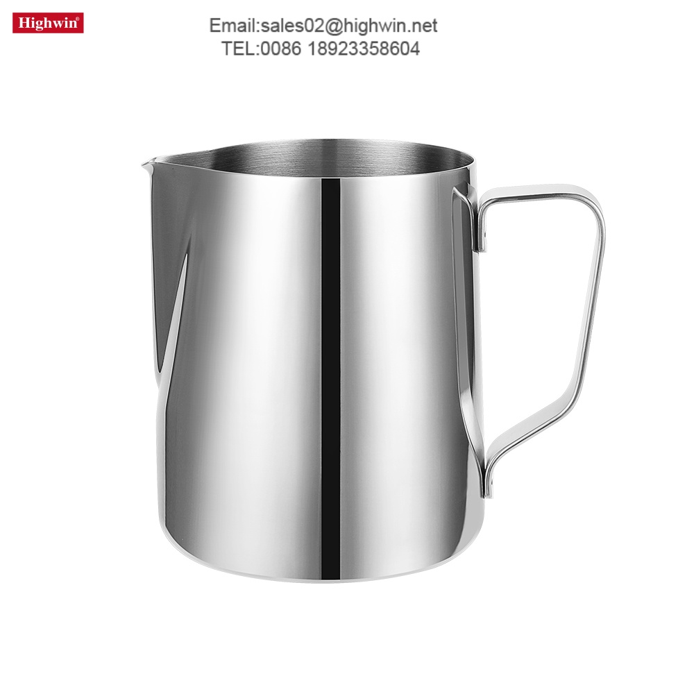 Milk Frothing Pitcher - Stainless Steel, Available in 350ml to 1500ml