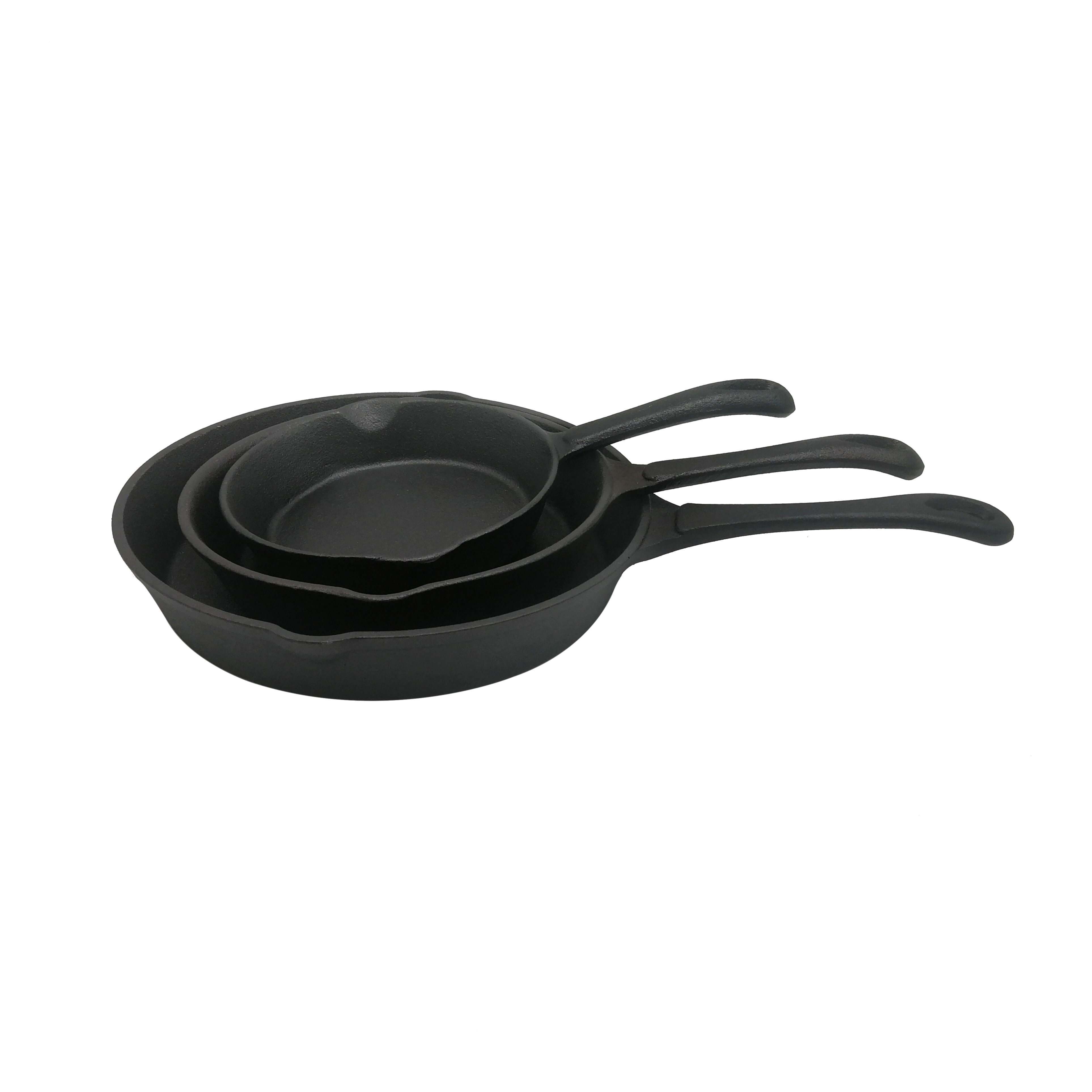 Cookwin Cast Iron Frypan Skillet Set (3 Pieces)