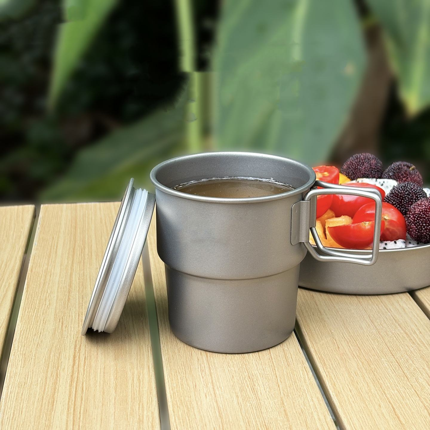 Pure Titanium Camping Tea Mug