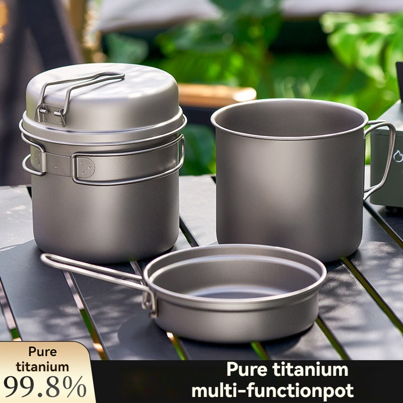 Pure Titanium Camping Pan