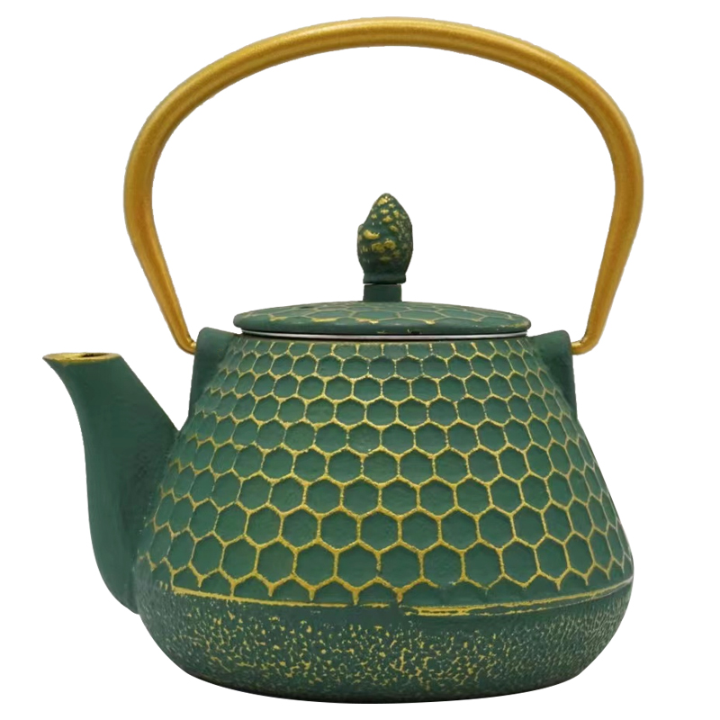 Cast Iron Teapot