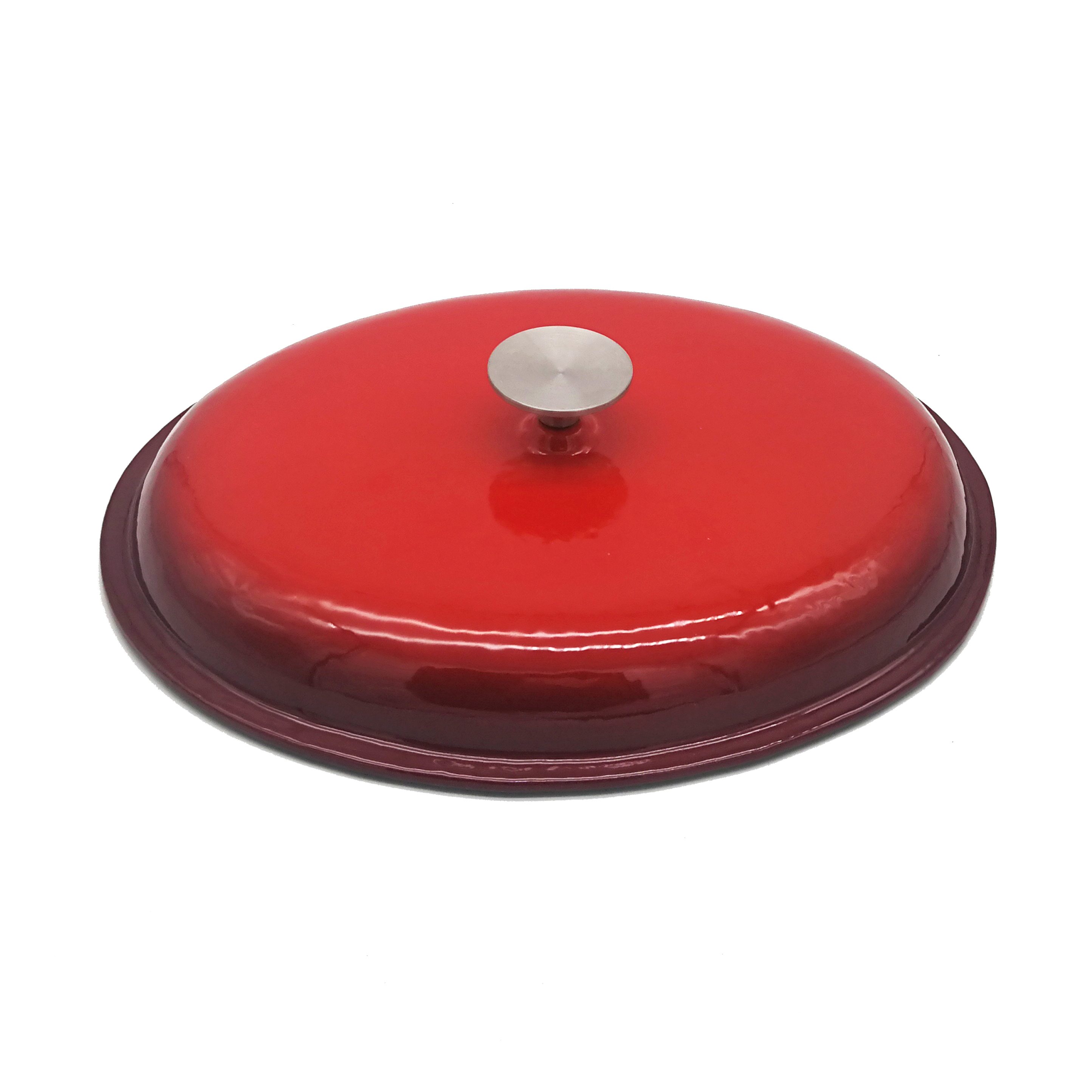Oval Cast Iron Enamel Cookware Casserole Baking Dish