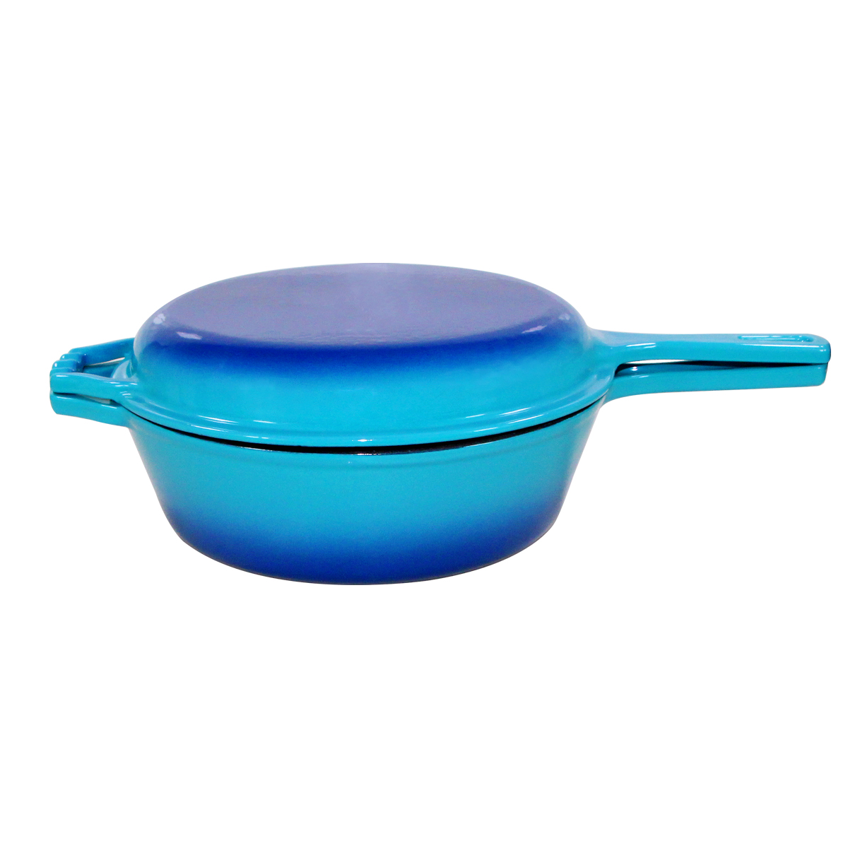 Enameled Cast Iron Cookware with Double Handles