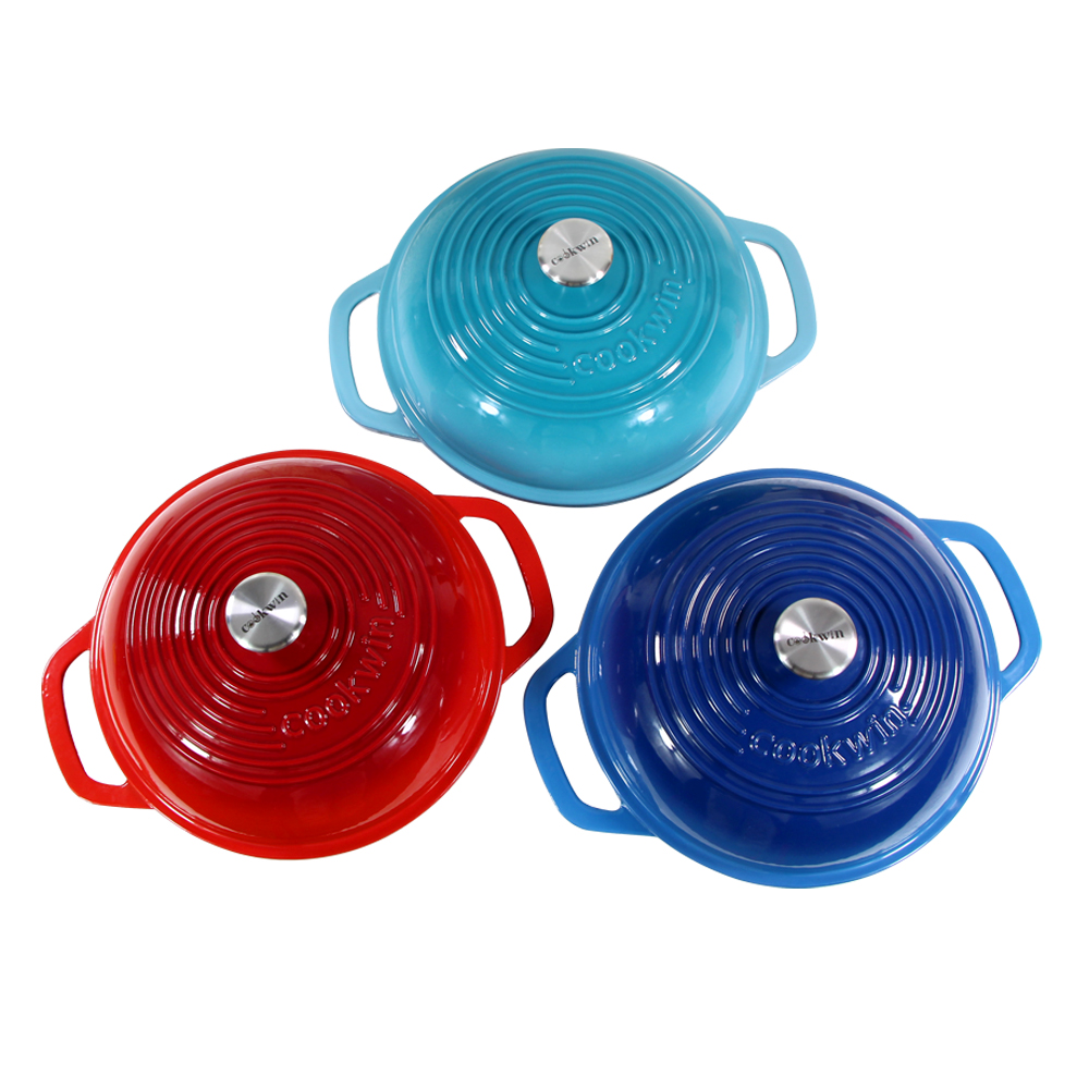 Enameled Cast Iron Bread Oven Pan