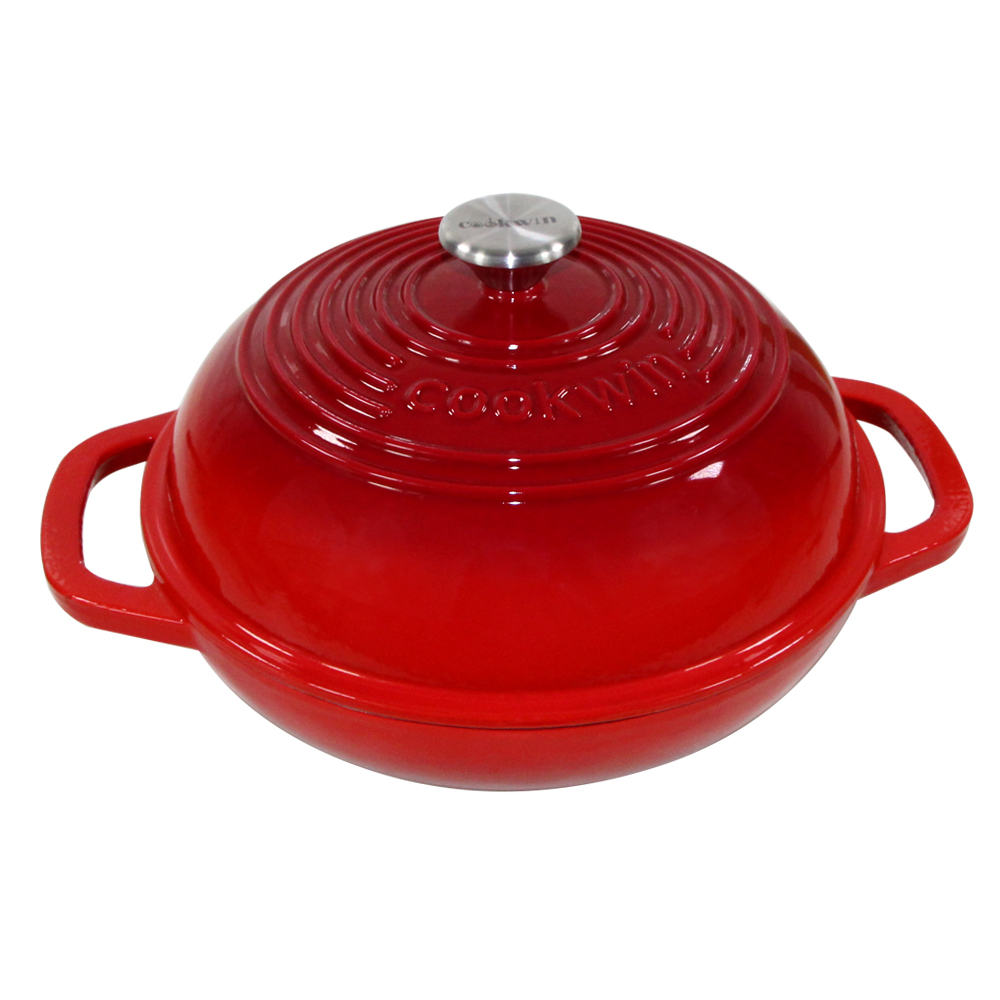 Enameled Cast Iron Bread Oven Pan