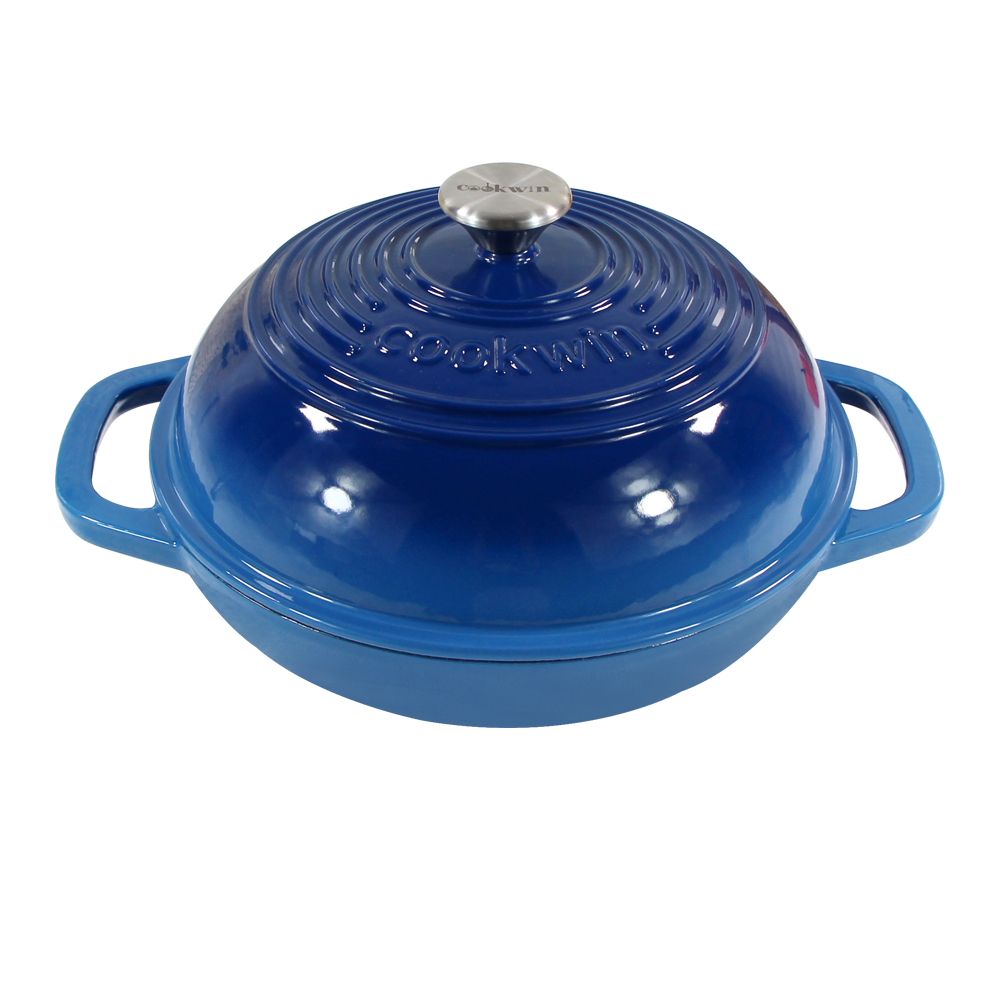 28cm Enameled Cast Iron Bread Oven Pan