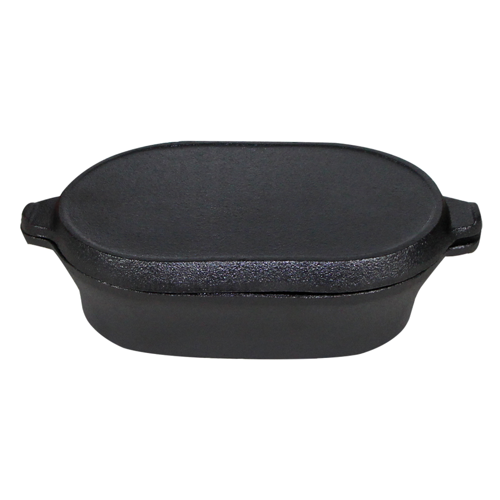 Preseasoned Cast Iron Bread Baking Dish
