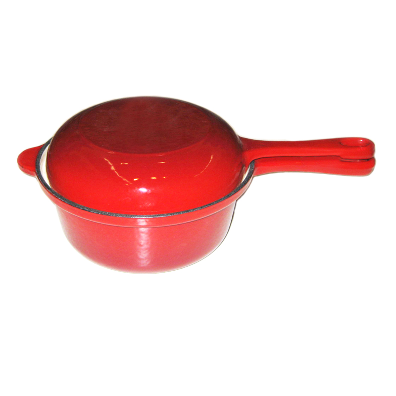 Cookwin Enameled Cast Iron Soup Pot Stock Pot, 18 cm Diameter