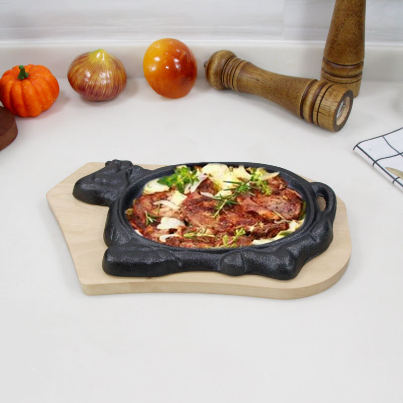 Oval Cast Iron Sizzling Hot Plate