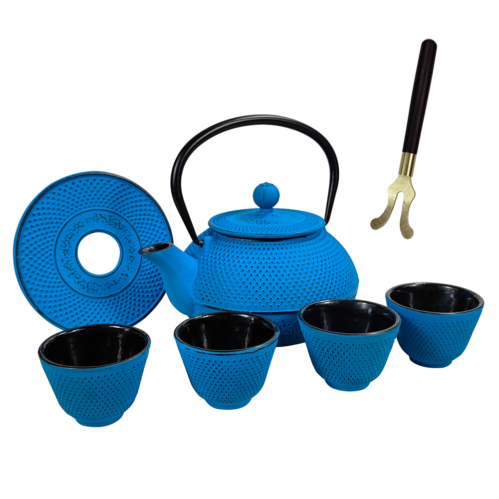 Japanese Style Cast Iron Tea Set