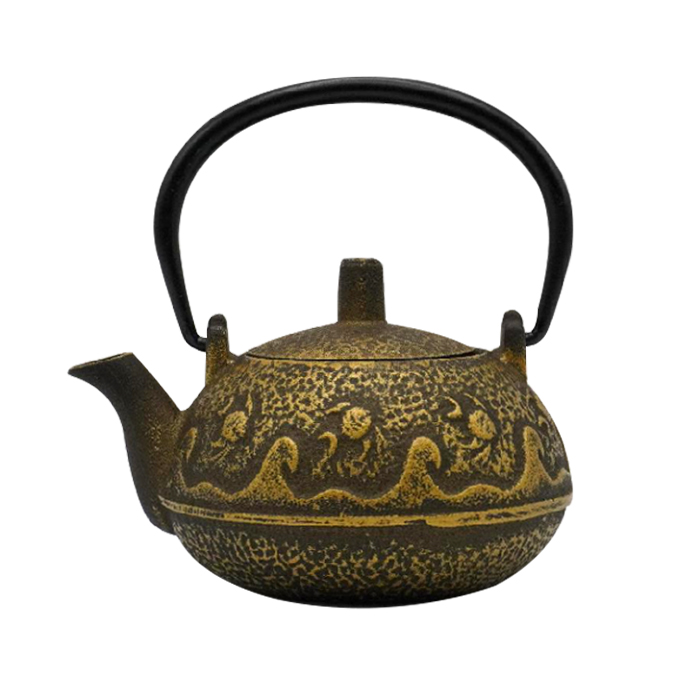 300ml Cast Iron Teapot, Vintage Decorative Ornament