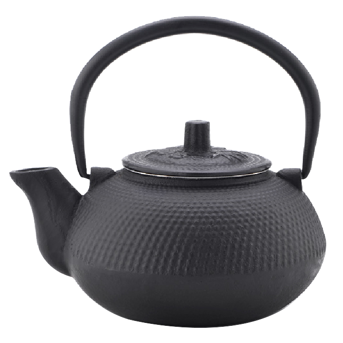 600ml Cast Iron Teapot, Vintage Decorative Ornament