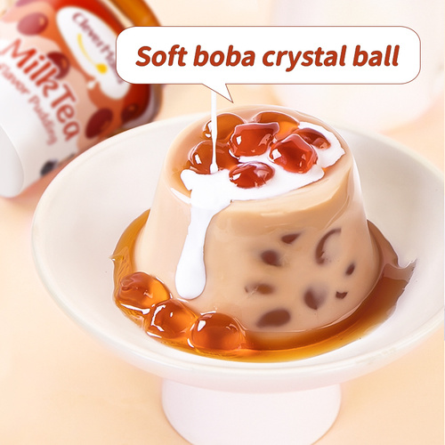 Bubble Milk Tea Pudding