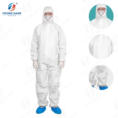 Crown Name Group Disposable Protective Coveralls