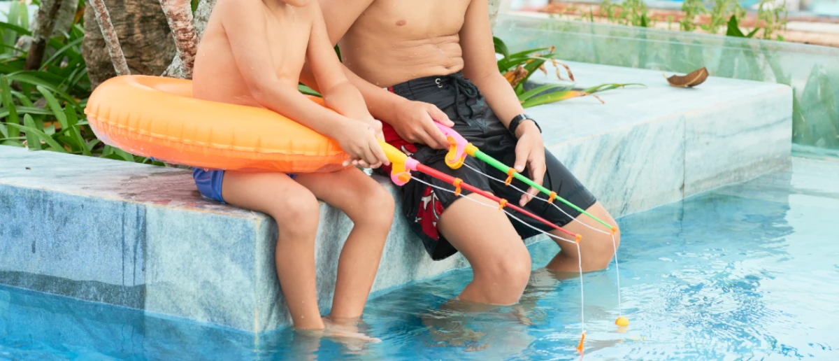 Children's Beach Jacket and Swimwear