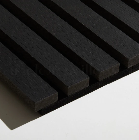 Acoustic Slat Wall Panel for Sound Absorption and Noise Reduction