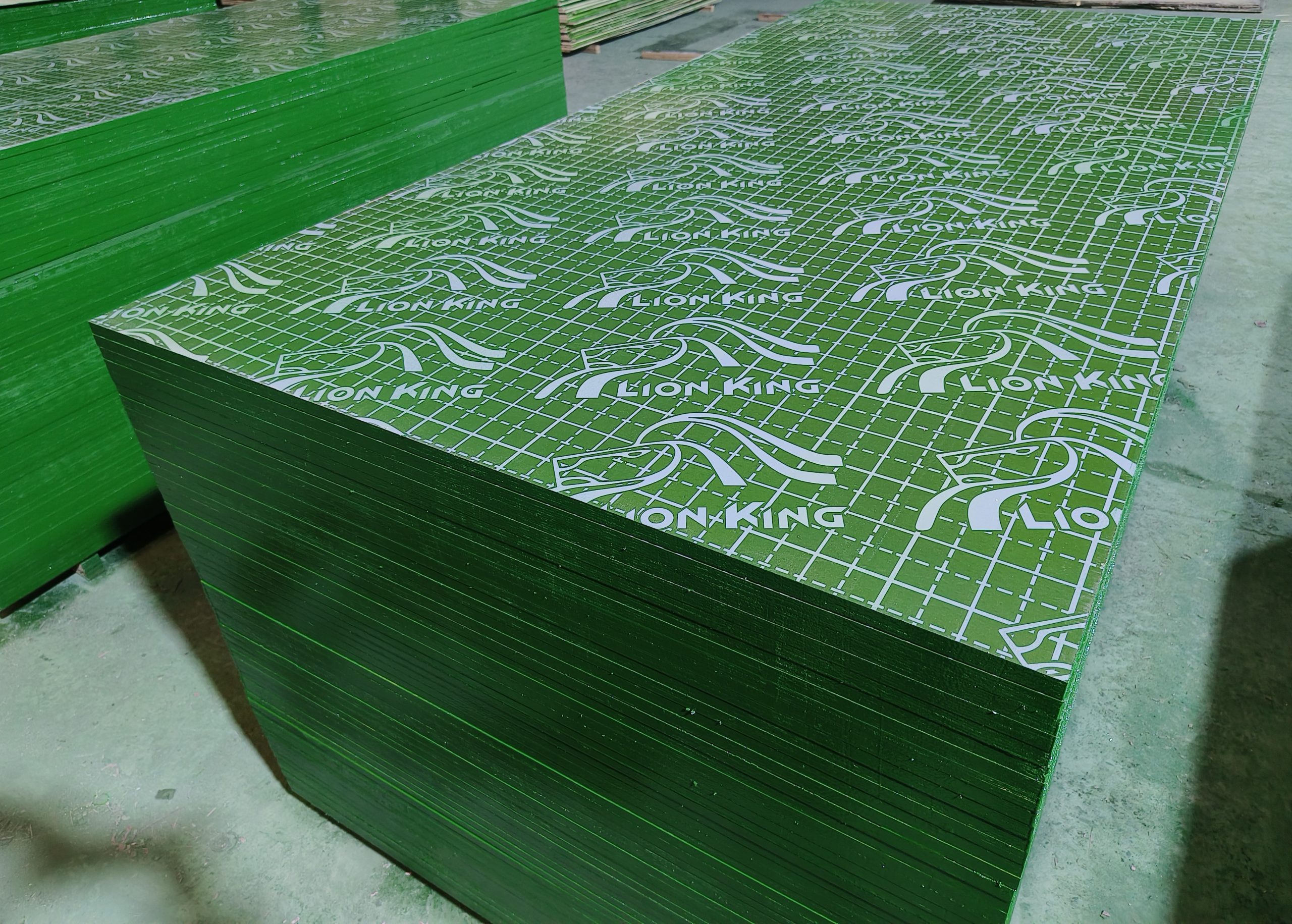 Green Plastic Plywood