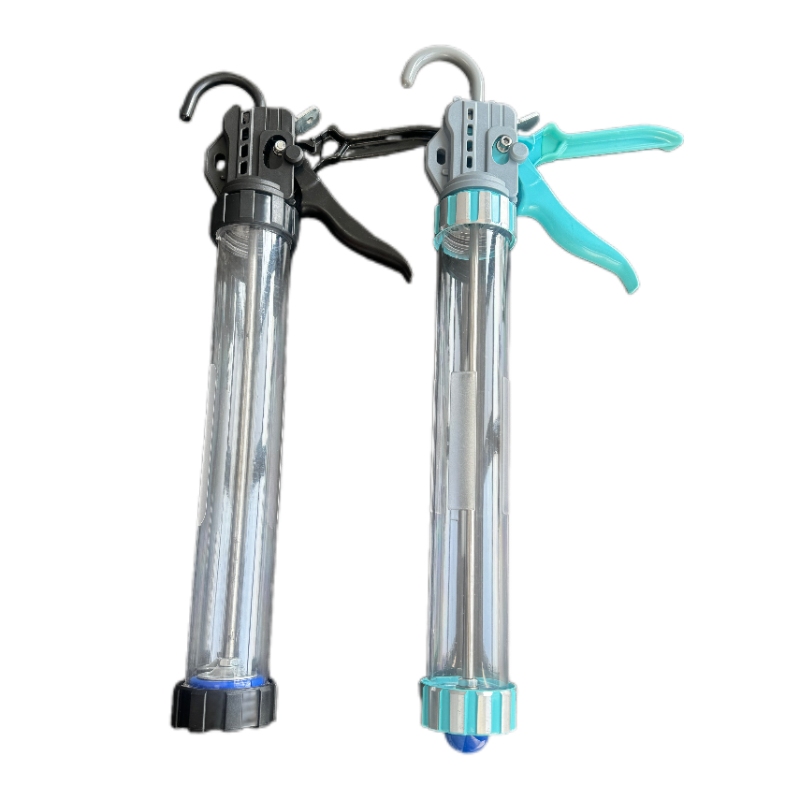 27-Bearing Sausage Caulk Gun with 360-Degree Rotating Head