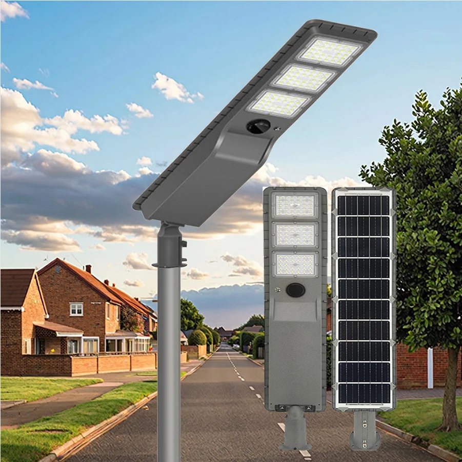 Aluminum High Power IP65 Solar LED Street Lamp with Motion Sensor