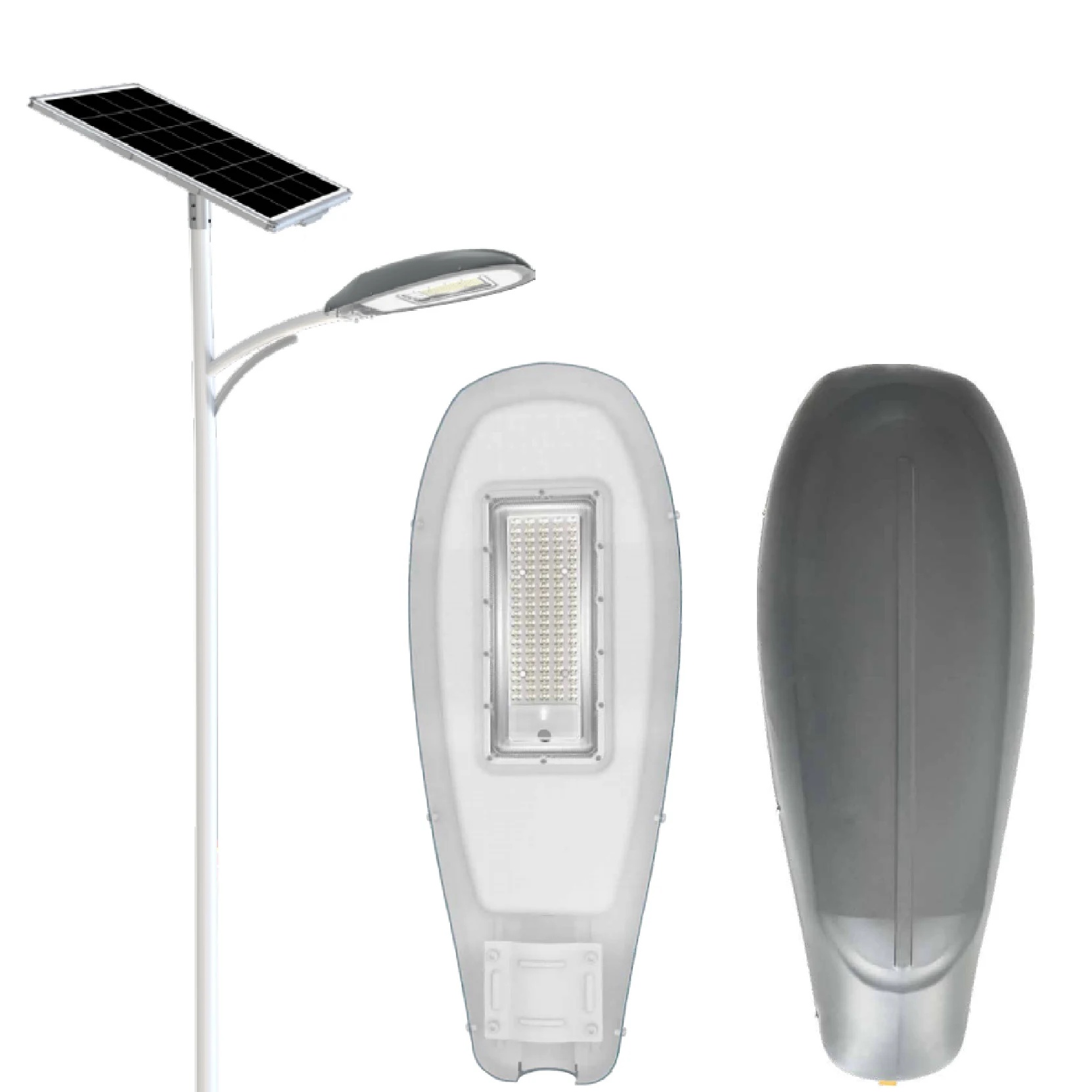 Aluminium Solar LED Street Light with Remote Control