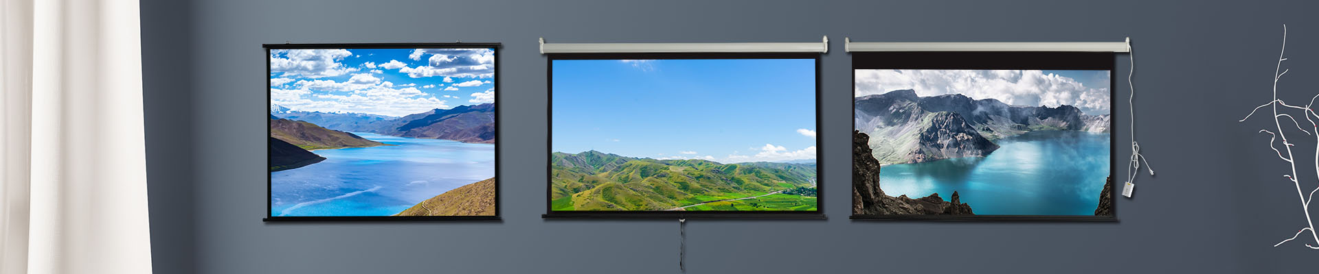 Home Manual Projection Screens