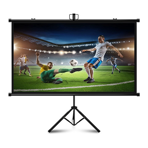 72 inch 4:3 projection mobile bracket screen