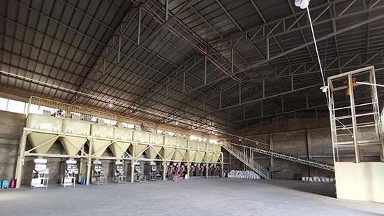 Detergent Powder Post-Tower Processing Plant Materials