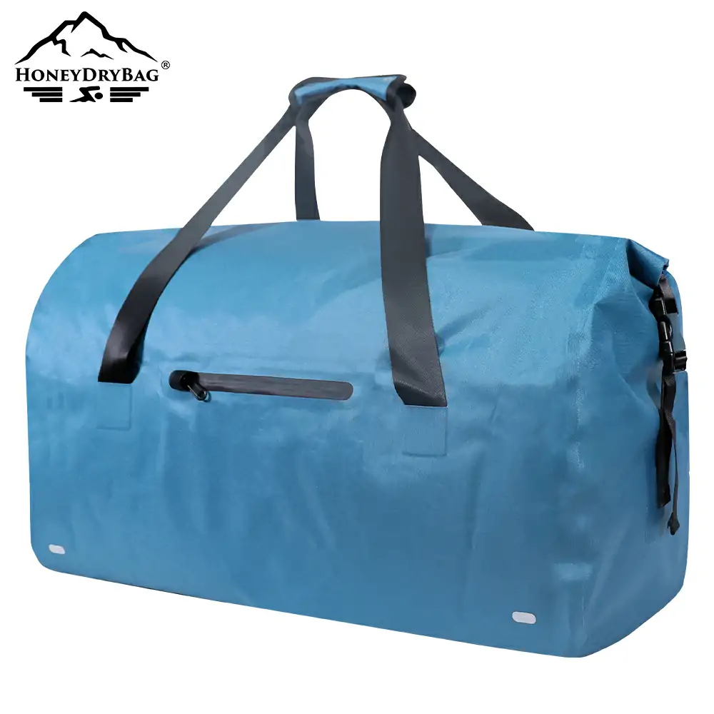 Custom Logo Outdoor Hiking Roll Top Dry Bag Waterproof Backpack