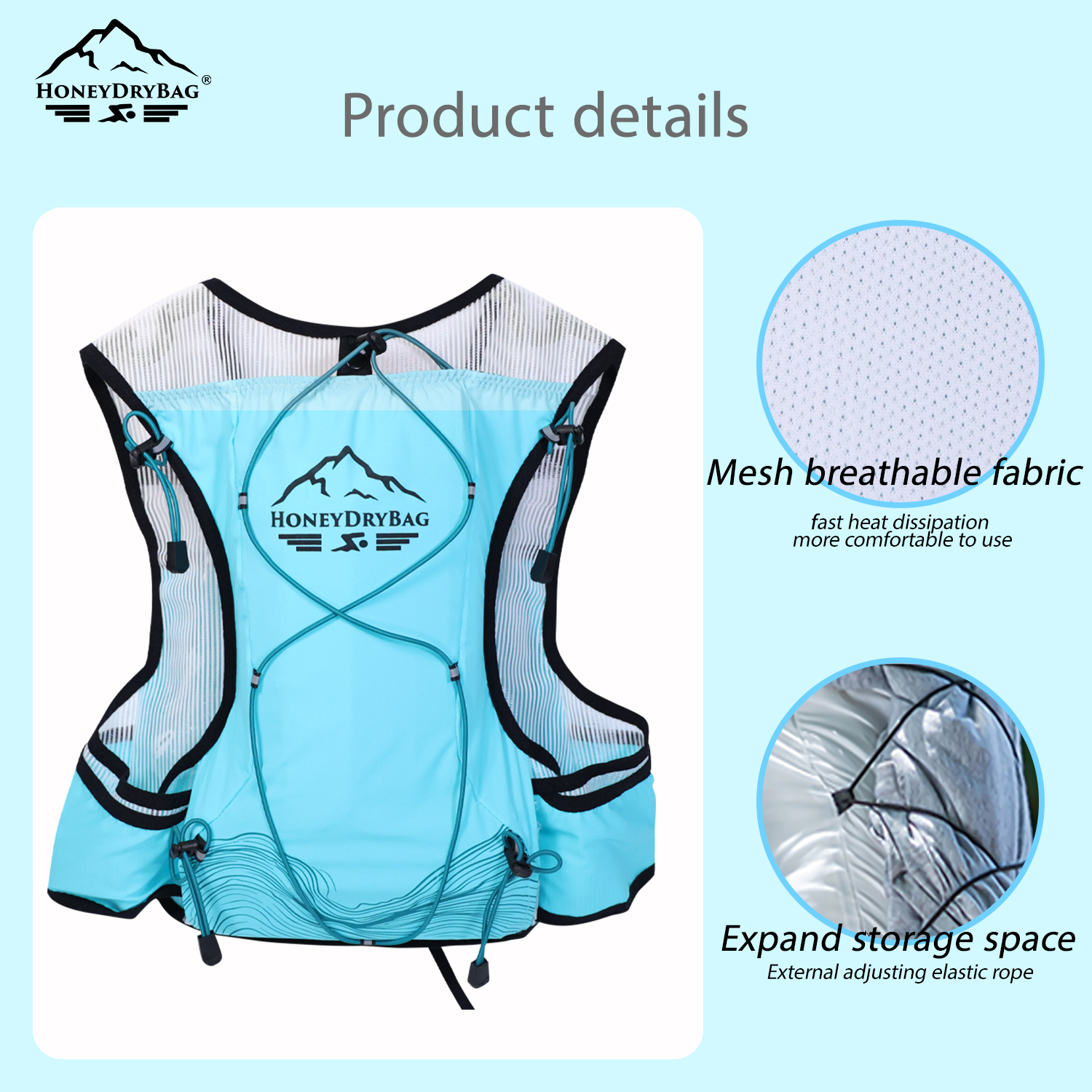 Hydration Vest Backpack for Outdoor Marathon Running