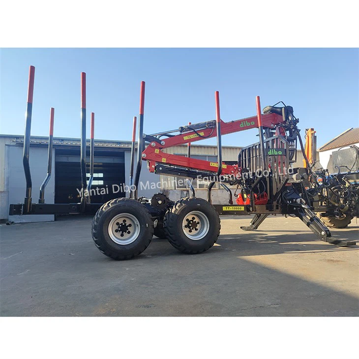 Log Trailer With Grab