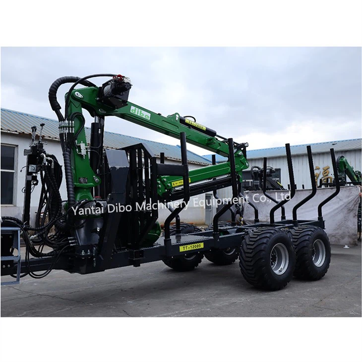 Log Grapple with Trailer