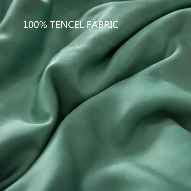 100% Lyocell Cotton Duvet Cover Fabric for Bedding Sets