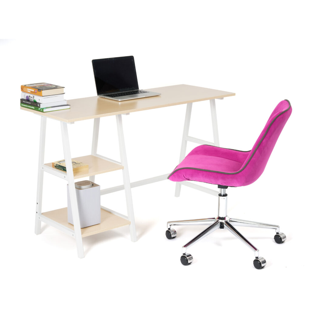 Simple Design Wooden Top Computer Working Table (TD-1923)