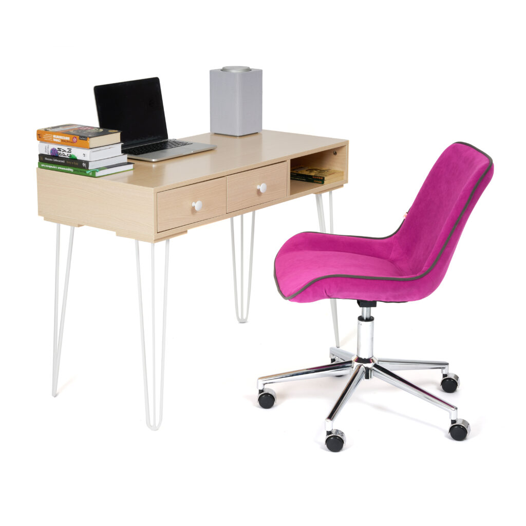 Simple Design Wooden Top Computer Working Table (TD-2003)
