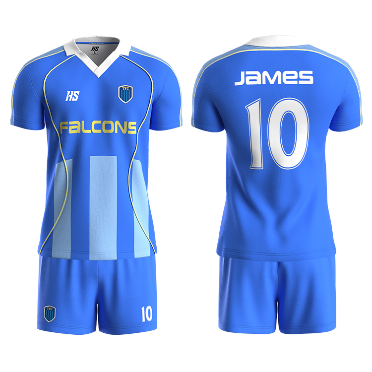 Customizable Sublimated Soccer Uniform Sets for Teams