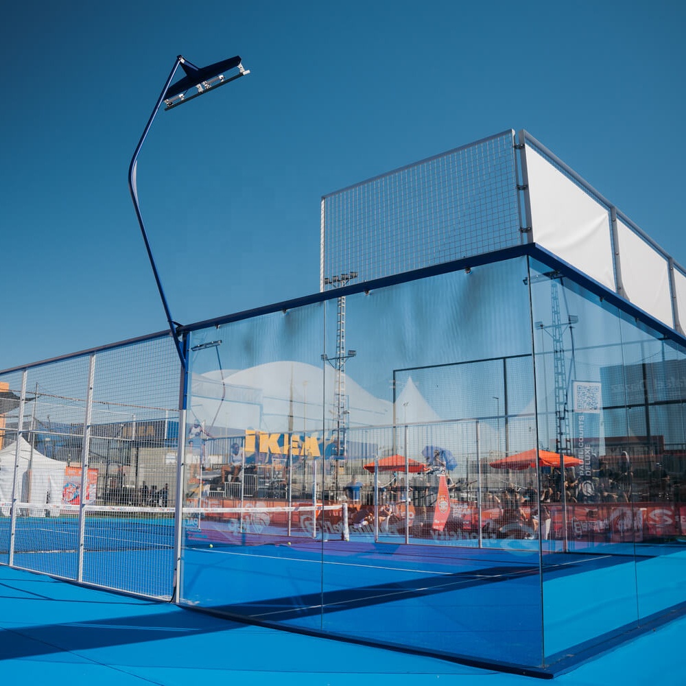 Full Set Panoramic Padel Court for Clubs and Projects