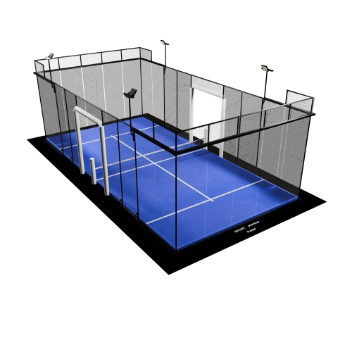 Mini Padel Court for Kids | Junior Size Panoramic Paddle Court