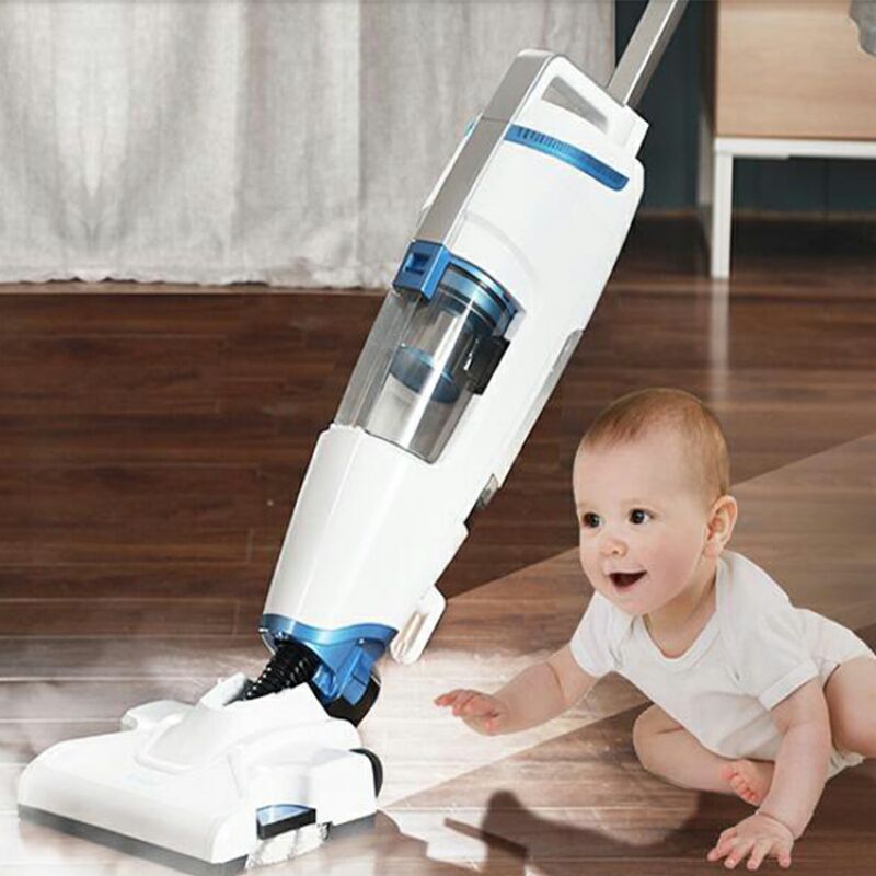 PRETTYCARE All-in-1 Steam Mop and Vacuum Cleaner