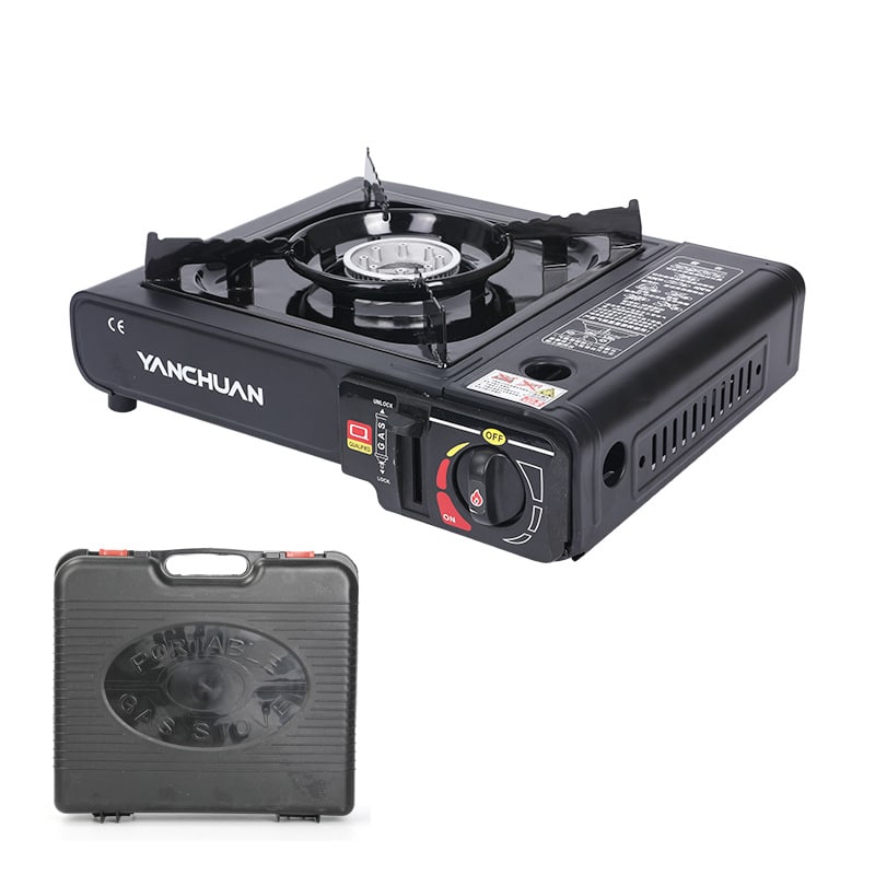 Portable Butane Gas Stove with Plastic Case