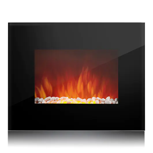 Indoor Electric Fireplace Heater with Fireplace Surround