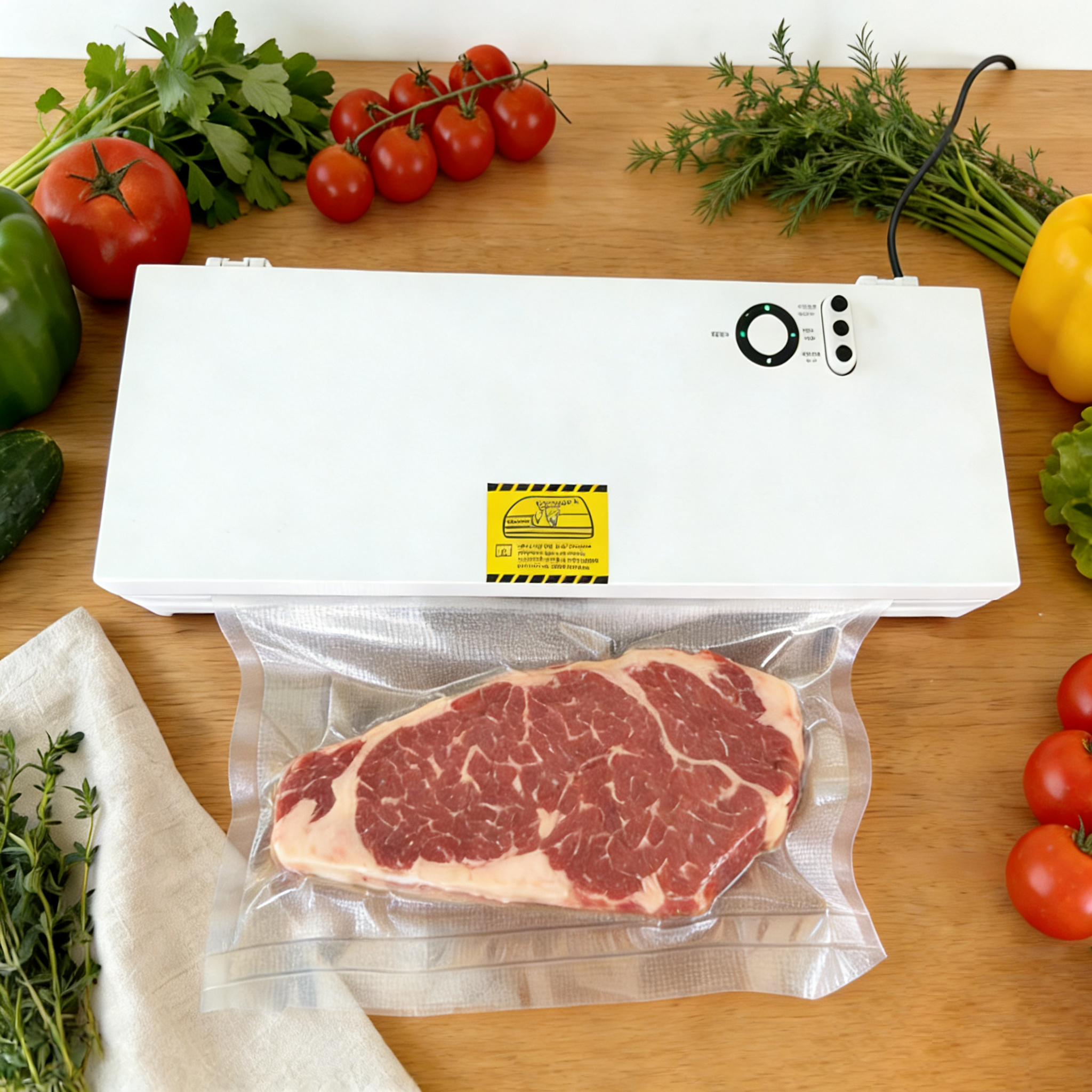Cordless Handheld Vacuum Sealer for Food Preservation