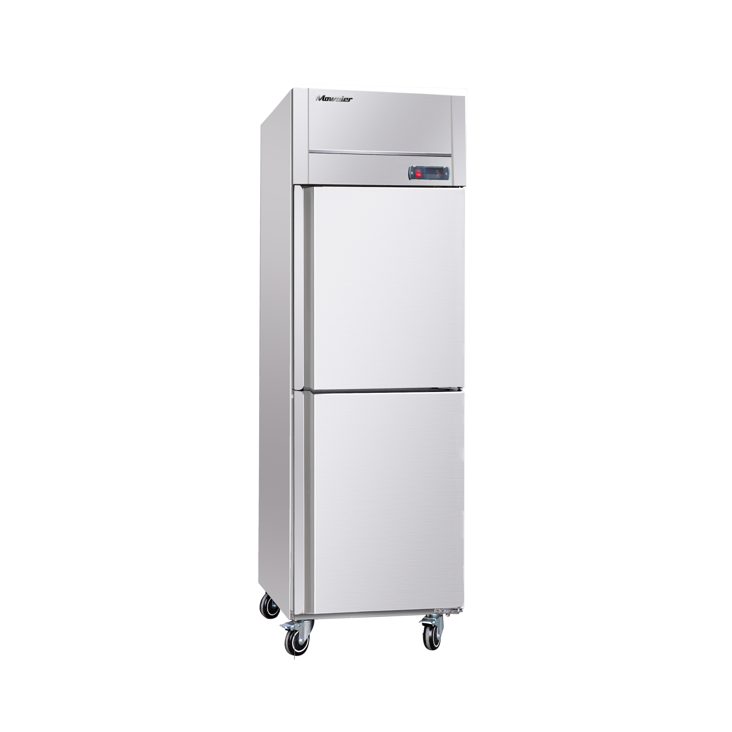 Top Mount Two Divided Door Reach-in Refrigerator