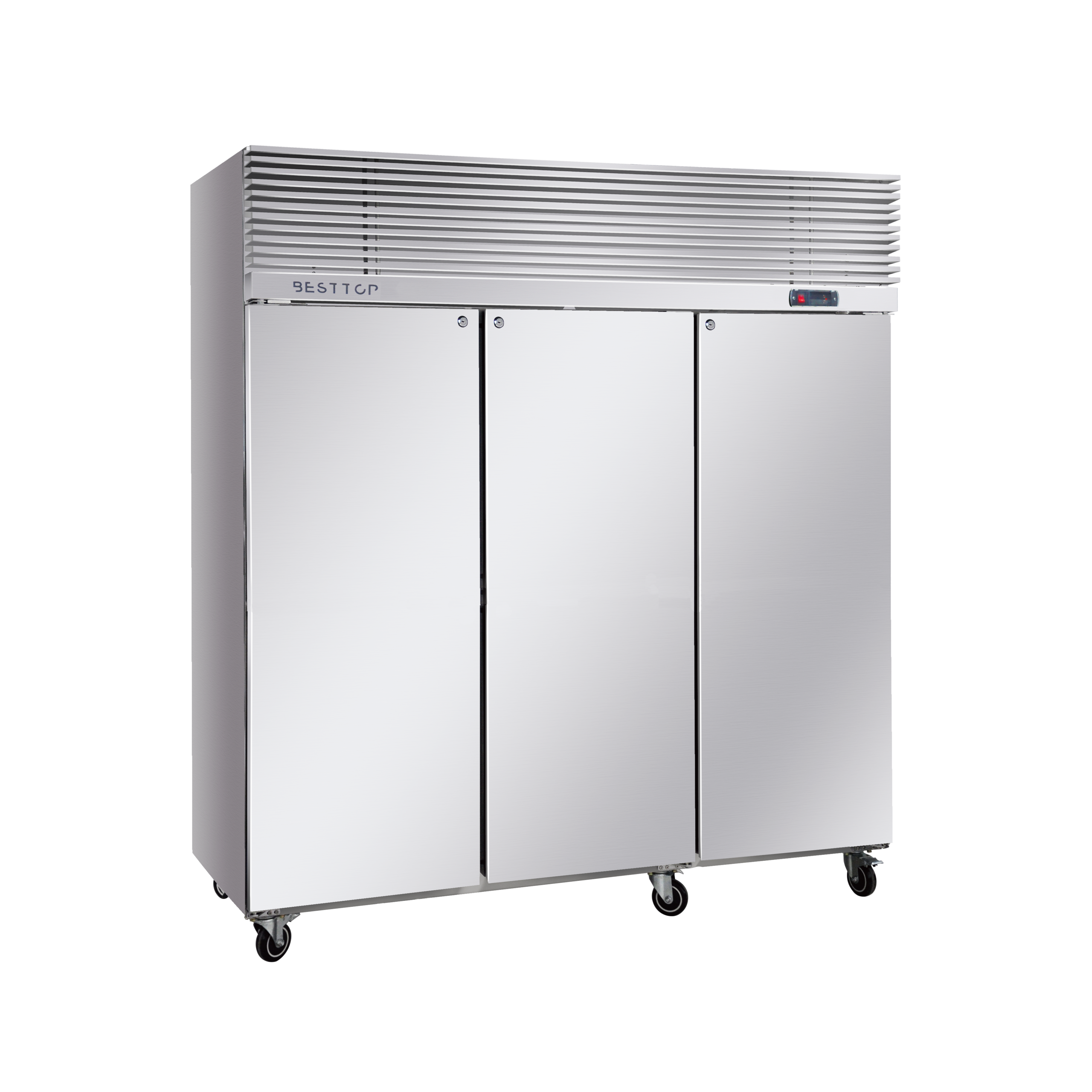 Top Mount Three-Door Reach-in Refrigerator