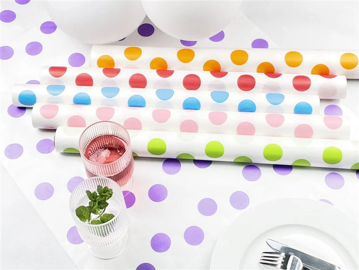 Kraft Table Runner - Wave Point
