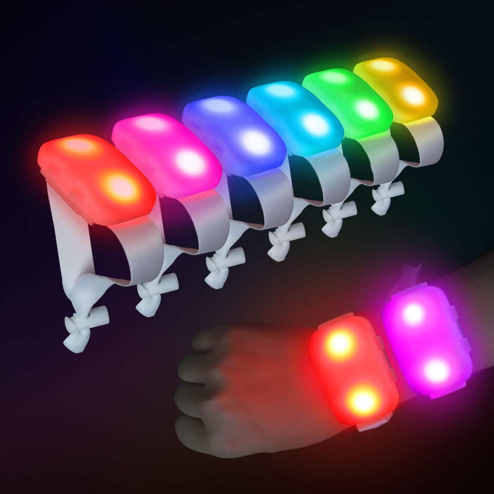LED Light-Up Wristband with Remote Control