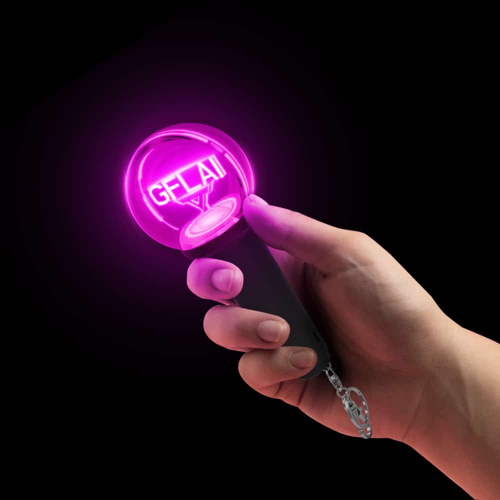 Glow Stick Keychain with Remote Color Change for K-Pop Concerts